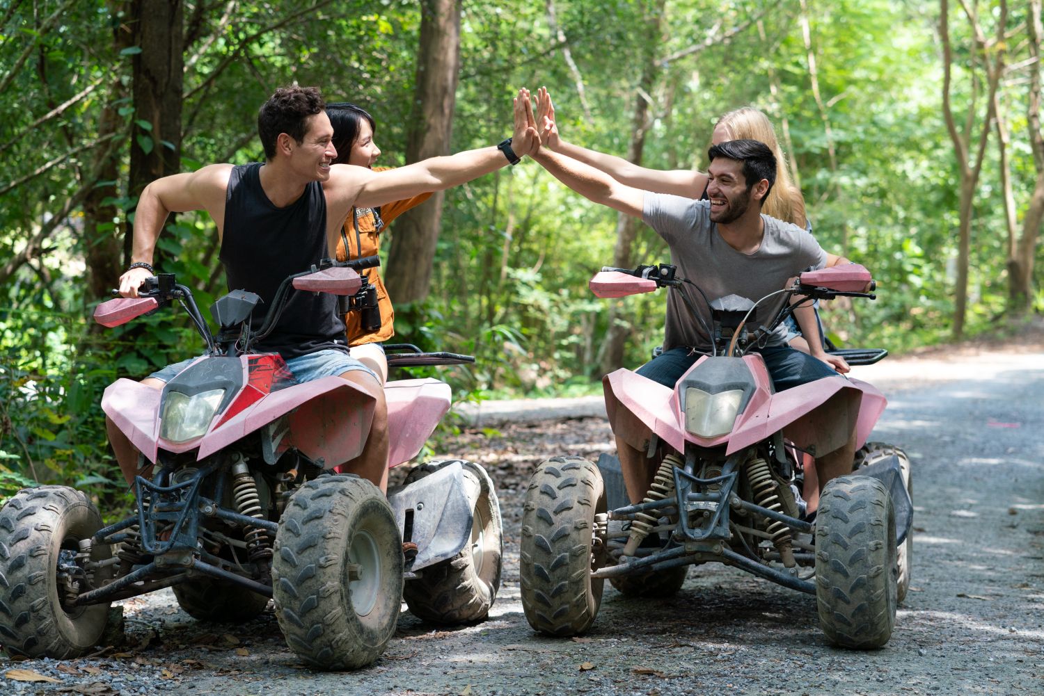Add some fun by driving an ATV.