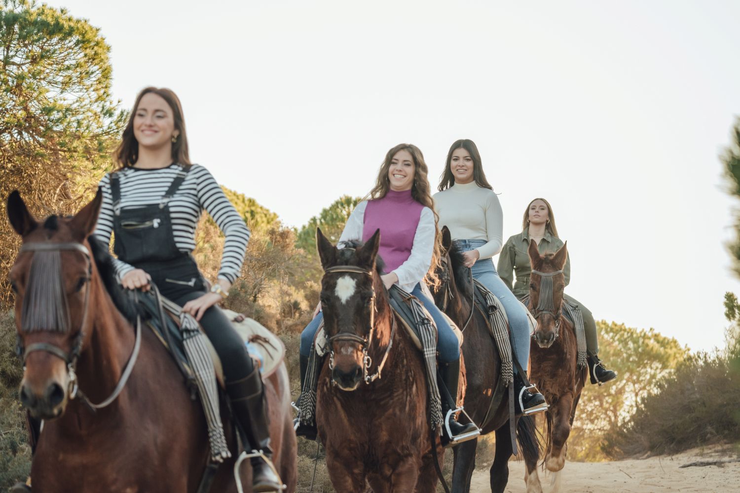 Horseback riding activity